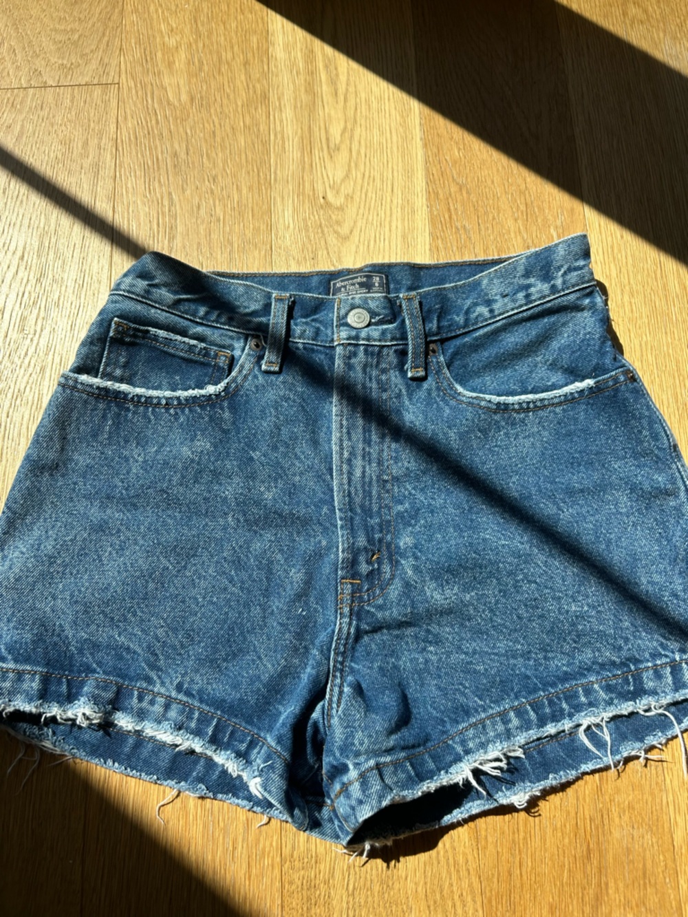 Abercrombie high rise shorts